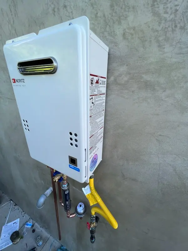 Tankless water heater installation for Village of Glen Oaks homes