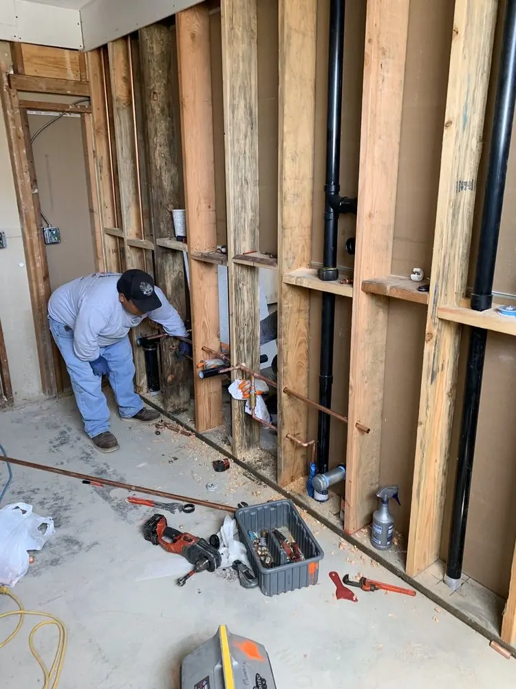 Commercial rough-in plumbing for Water Heater Replacement in Village of Glen Oaks